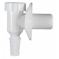 Cифон Styron зовнішній для пральної та посудомийної машини білий