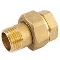 Американка латунная прямая General Fittings 3/4 под плоскую прокладку