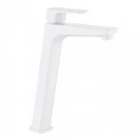 Змішувач високий MARRIOT на умивальник-чашу, білого кольору