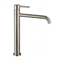 Змішувач високий SIRIO на умивальник-чашу, матовий нікель