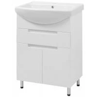 Тумба підлогова Руна з умивальником  та шухлядою 60 см