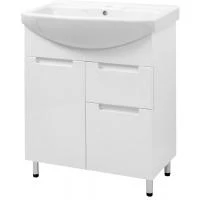 Тумба підлогова Руна з умивальником та шухлядою 70 см