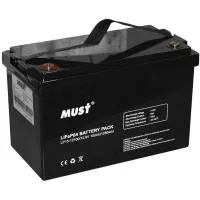 Акумулятор LiFePO4 Must LP15-12100 12.8V 100Ah Grade B