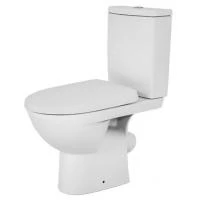 Унітаз компакт Kolo Status косий випуск з сидінням із дюропласту Soft Сlose Click2Clean