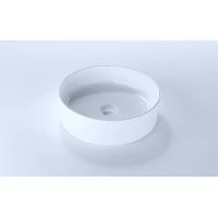 Умывальник на столешницу Bartin Seramik Round Line 42 см круглый