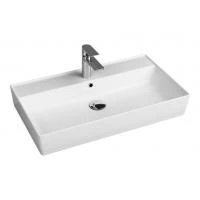Умывальник подвесной или на столешницу Bartin Seramik Closs Line 80 х 45 см белый