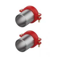 Комплект перехідників Meibes Victaulic-зварювання Ду 150/150 (2 шт)