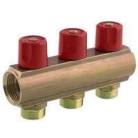 Колектор розподільчий латунний 1