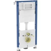 Инсталляция Geberit Duofix для унитаза 112 см со смывным бачком скрытого монтажа Delta 12 см