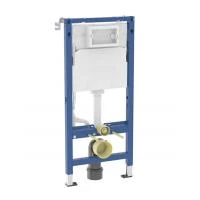  Інсталяція Geberit DuofixBasic для унітазу 112 см зі змивним бачком прихованого монтажу Delta 12 см