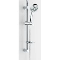 Душевая стойка Kroner 605 мм с ручным душем и пластиковой мыльницей