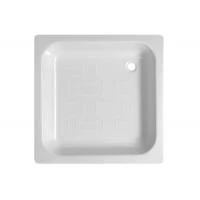 Душевой поддон стальной 90x90 см квадратный