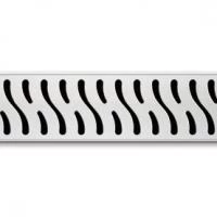 Душевой канал MCH 850 мм с полированной решеткой Гармония