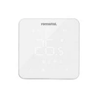 Універсальний добовий терморегулятор Romstal EcoHeat 300 HT-76 дротовий білий