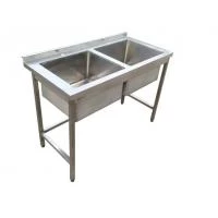 Мойка Сталь МЗН-2-1000х500х300-БП-пр1