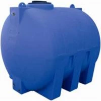 Ємність для води циліндрична горизонтальна ПЕ об'ємом 1500 л Valrom