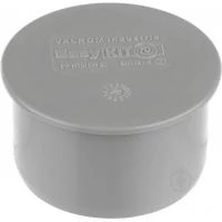 Заглушка поліпропіленова для внутрішньої каналізації  Valrom D 50 мм