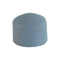 Заглушка, PP-R, D = 110 мм, сіра