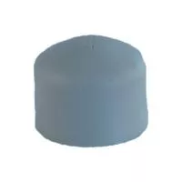 Заглушка, PP-R, D = 75 мм, сіра