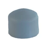Заглушка, PP-R, D = 90 мм, сіра