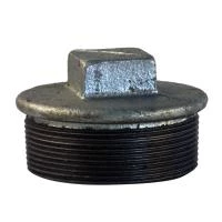 Заглушка чугунная оцинкованная 2.1/2