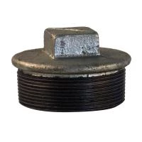 Заглушка чугунная оцинкованная 4