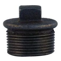 Заглушка чугунная черная 1.1/2