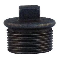 Заглушка чугунная черная 1.1/4