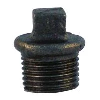 Заглушка чавунна чорна 3/8