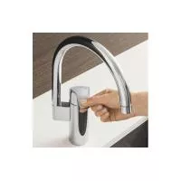 Смеситель Grohe Eurosmart  для кухонной мойки с поворотным изливом