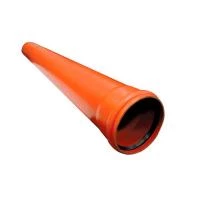 Каналізаційна труба ПВХ, SN8, D=160x4,9 мм, L=1 м