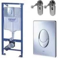 Инсталляция для унитаза Grohe Rapid SL 3-в-1 с Skate Air  кнопкой