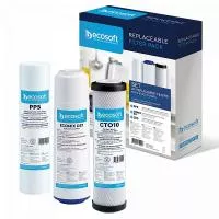 Комплект картриджей Ecosoft для тройных фильтров  