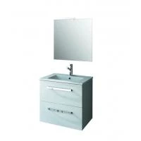 Комплект меблів STUDIO LINE 800: тумба, раковина, дзеркало, підсвітка