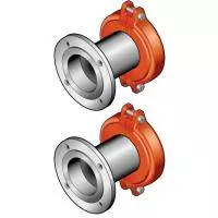 Комплект перехідників Victaulic-фланець DN 80 x DN 65 FL PN6 (2 шт.) (шт)