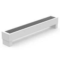 Конвектор напольный, естеств.,  FRH-1500 White с решеткой Сатин