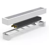 Конвектор напольный, естеств.,  FRH-1750 White с решеткой Сатин