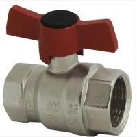 Кран кульовий Herz метелик 1