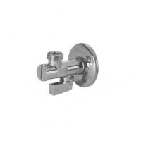 Кран шаровый для подключения сантехприборов угловой с фильтром Evro-Termo 1/2