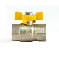 Кран шаровый газовый Bianchi бабочка 1/2