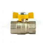 Кран кульовий газовий Bianchi метелик 3/4