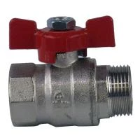 Кран кульовий Bianchi метелик 1