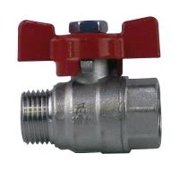 Кран кульовий Bianchi метелик 1/2