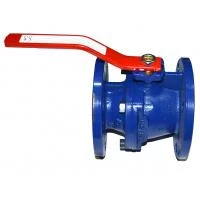 Кран кульовий з фланцями Hiwa Ду 100 мм