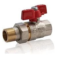 Кран кульовий з американкою Fado Modern 1/2