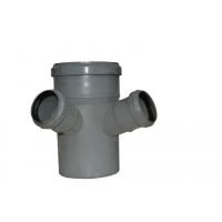 Крестовина двухплоскостная для внутренней канализации D 110х50х50 мм  Valsir 67°30'