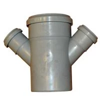 Крестовина одноплоскостная для внутренней канализации D 110х50х50 Valsir 45°