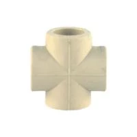 Крестовина, PP-R, D=40 мм, серая