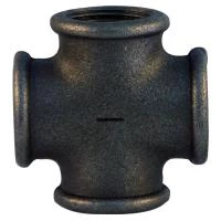 Хрестовина чавунна чорна 1/2