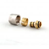 Адаптер під євроконус Taizhou нікельований 16 мм 1/2